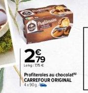 profiteroles Carrefour
