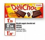 Chocolat noir Delacre offre sur Coccinelle Supermarché