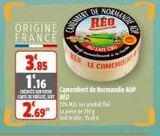 Camembert 3M offre sur Coccinelle Supermarché