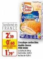 cordon bleu père dodu