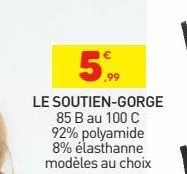 le soutien-gorge