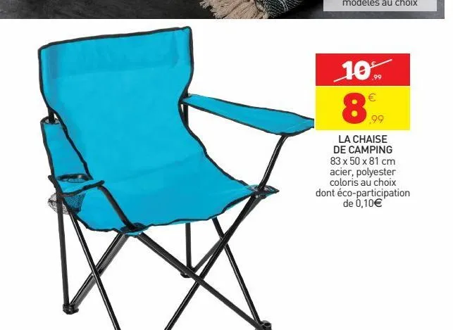 la chaise de camping