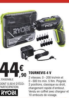 RYOBI  BATRAD  ,90  4V  777  RYOBI 