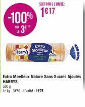 -100% 1817  3⁰  Extra  Harry's Moelle  SOIT PAR 3 L'UNITE:  JURUCOS 