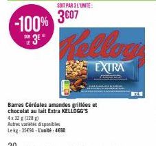 chocolat au lait Kellogg's