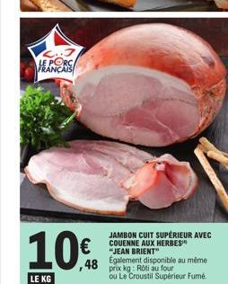 jambon cuit 