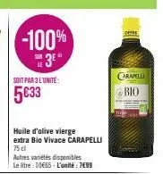 huile d'olive vierge carapelli