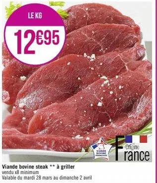 viande bovine mars