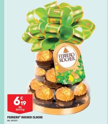 699  M DSC  FERRERO ROCHER CLOCHE RM5002979  FERRERO ROCHER 