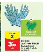 gants de jardin 