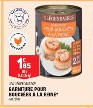 bouchées Les Légendaires