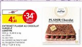 ENTREMET PLAISIR AU CHOCOLAT SURGELÉ LENOTRE offre à 4,61€ sur Intermarché