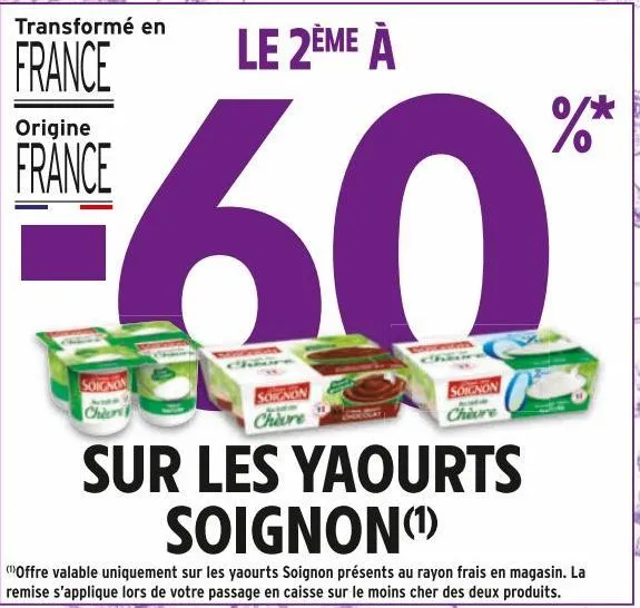 les yaourts soignon