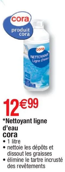 nettoyants cora