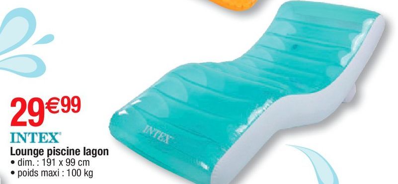 accessoires pour piscine Intex