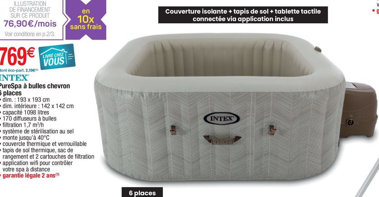 piscine spa Intex