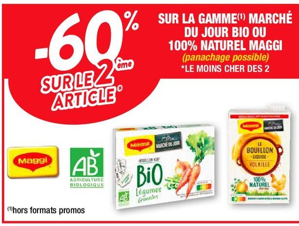 alimentation Maggi