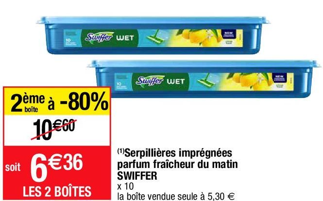 serpillère de rechange Swiffer