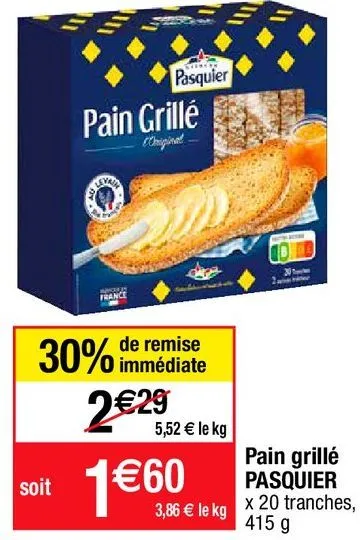 pain pasquier