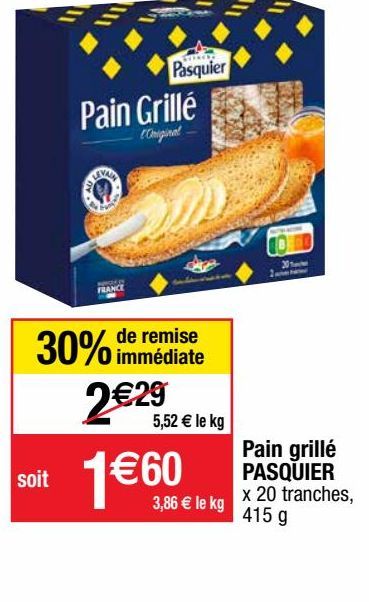 pain Pasquier