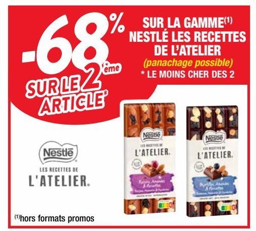 chocolats Nestlé