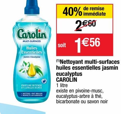 nettoyants Carolin