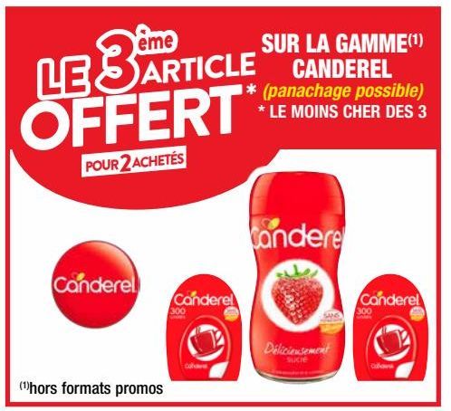 saccharine Canderel