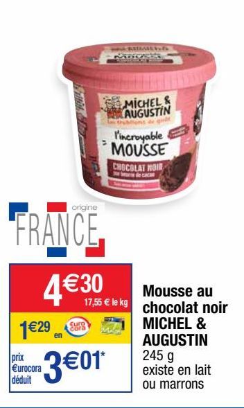 mousse au chocolat