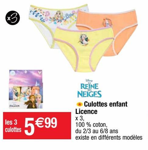 culotte Disney