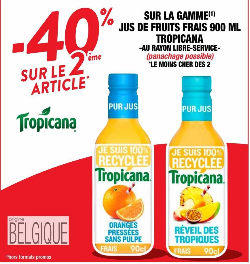 jus de fruits Tropicana