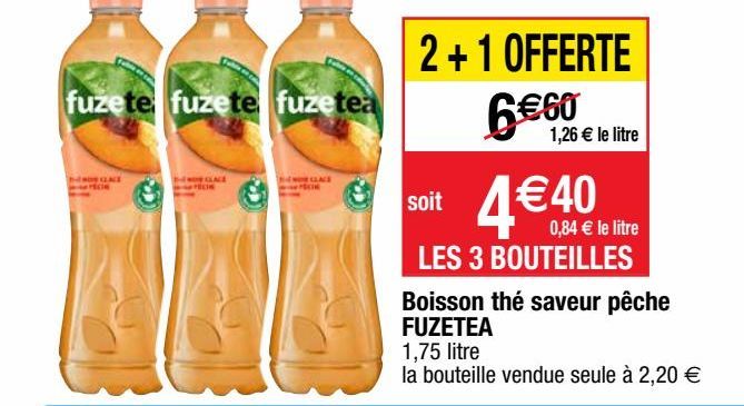 boissons aromatisées Fuzetea