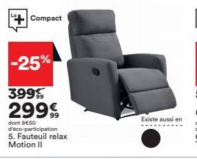 Compact  -25%  Existe aussi en 