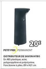 distributeur de savon 