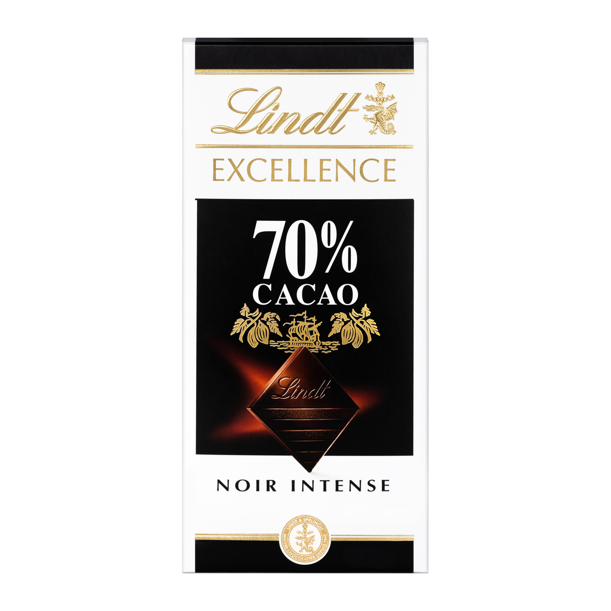 sur la gamme des tablettes de chocolat Lindt 