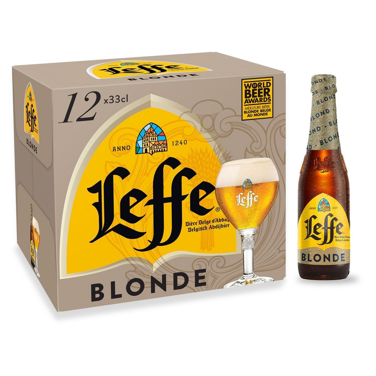 BIÈRE BLONDE LEFFE