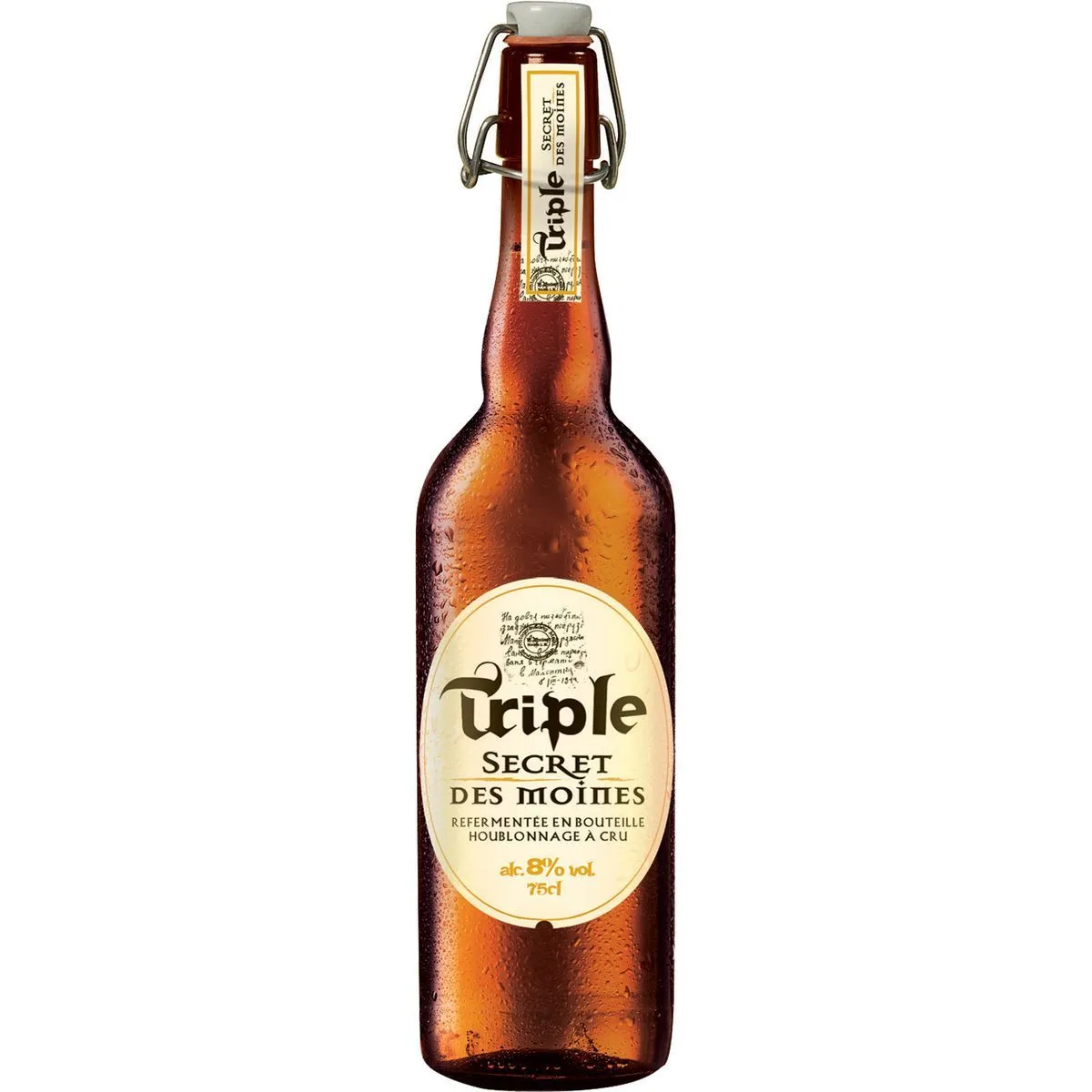 bière blonde triple secret des moines