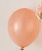 7 ballons confettis feuillages 