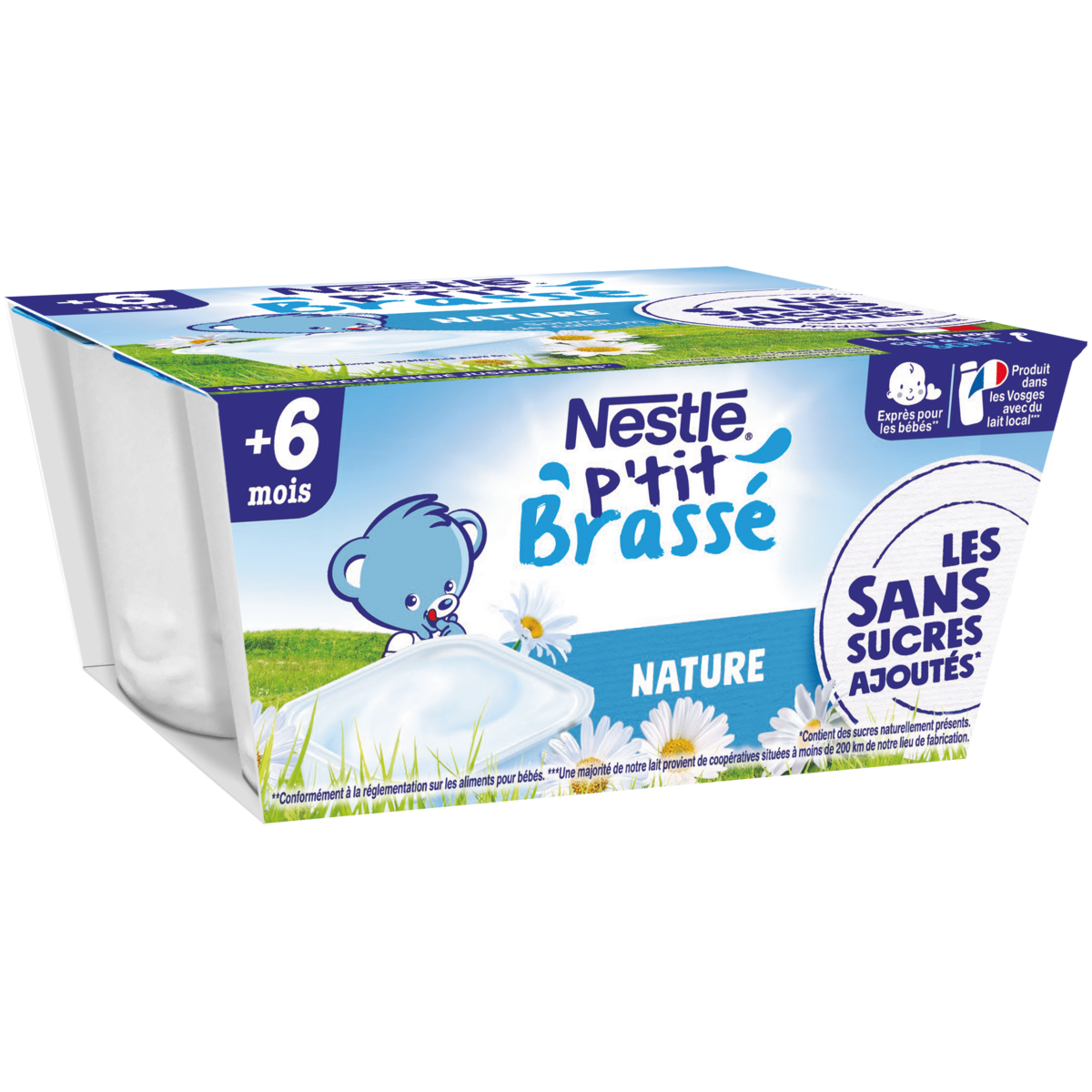 P'TIT BRASSÉ SANS SUCRES AJOUTÉS NESTLÉ