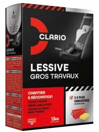 LESSIVE GROS TRAVAUX