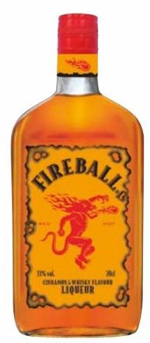 LIQUEUR À BASE DE WHISKY FIREBALL