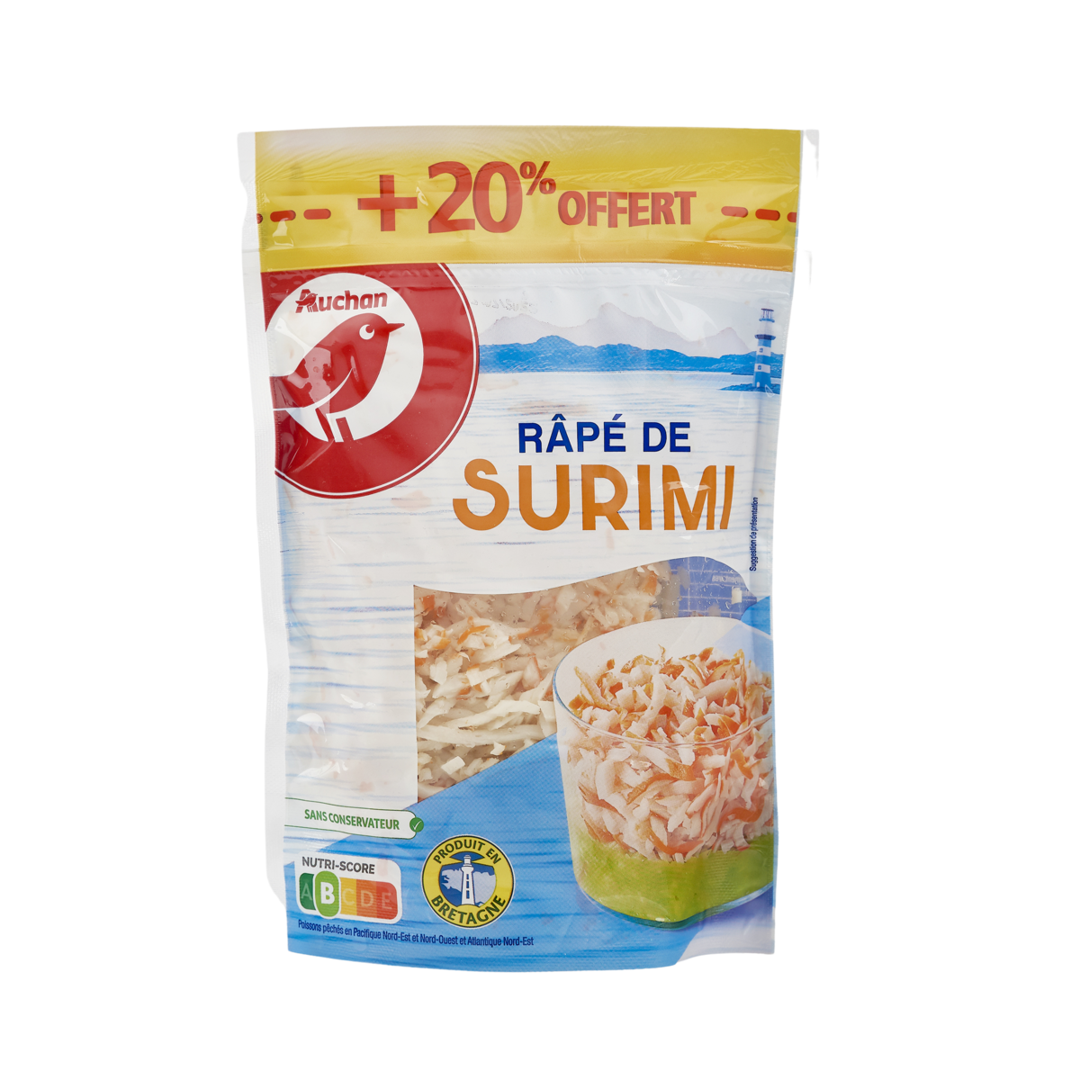 RÂPÉ DE SURIMI AUCHAN