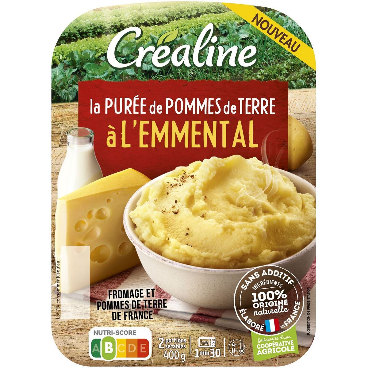 PURÉE FRAÎCHE CRÉALINE