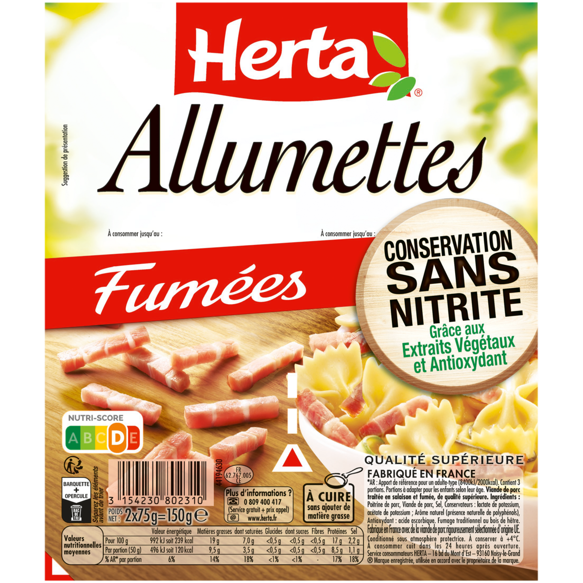 ALLUMETTES HERTA