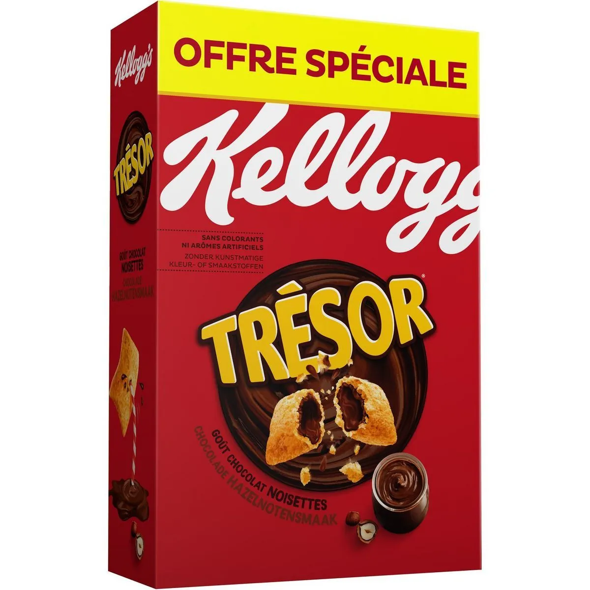 céréales tresor chocolat noisettes kellogg's