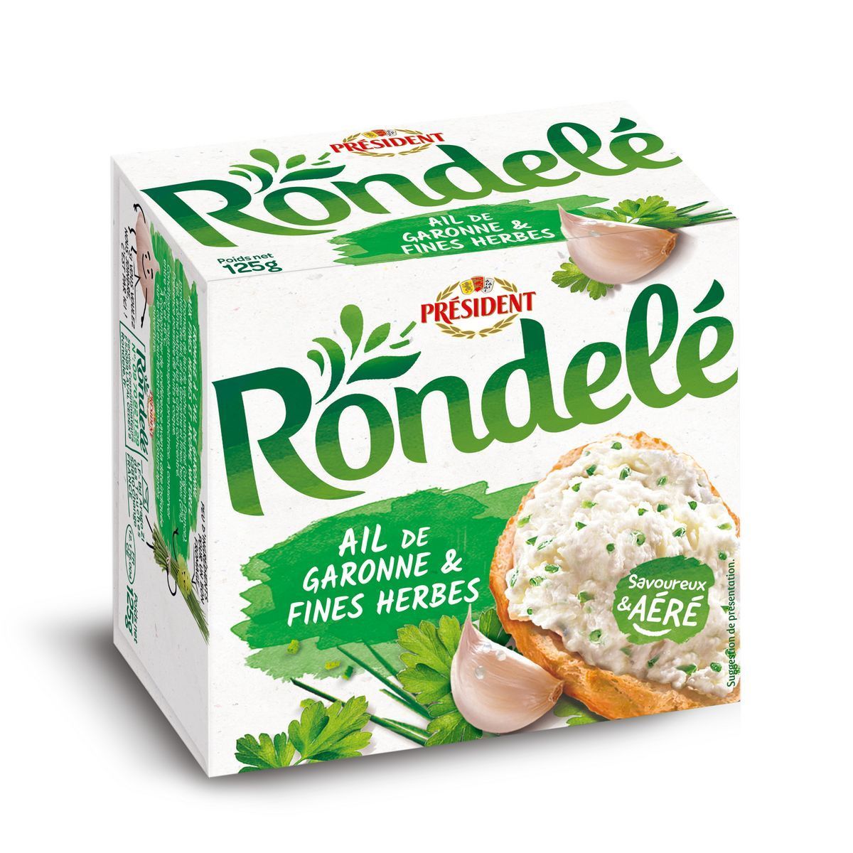 sur la gamme Rondelé 