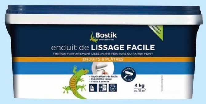 SUR LES ENDUITS DE MARQUE SADER ET BOSTIK