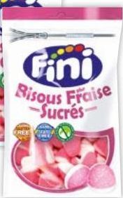 BONBON BISOUS FRAISE DOYPACK FINI