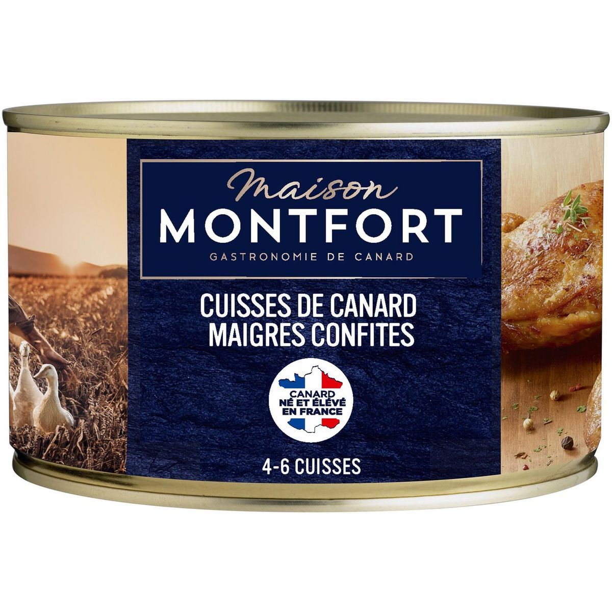 CUISSES DE CANARD CONFITES MONTFORT