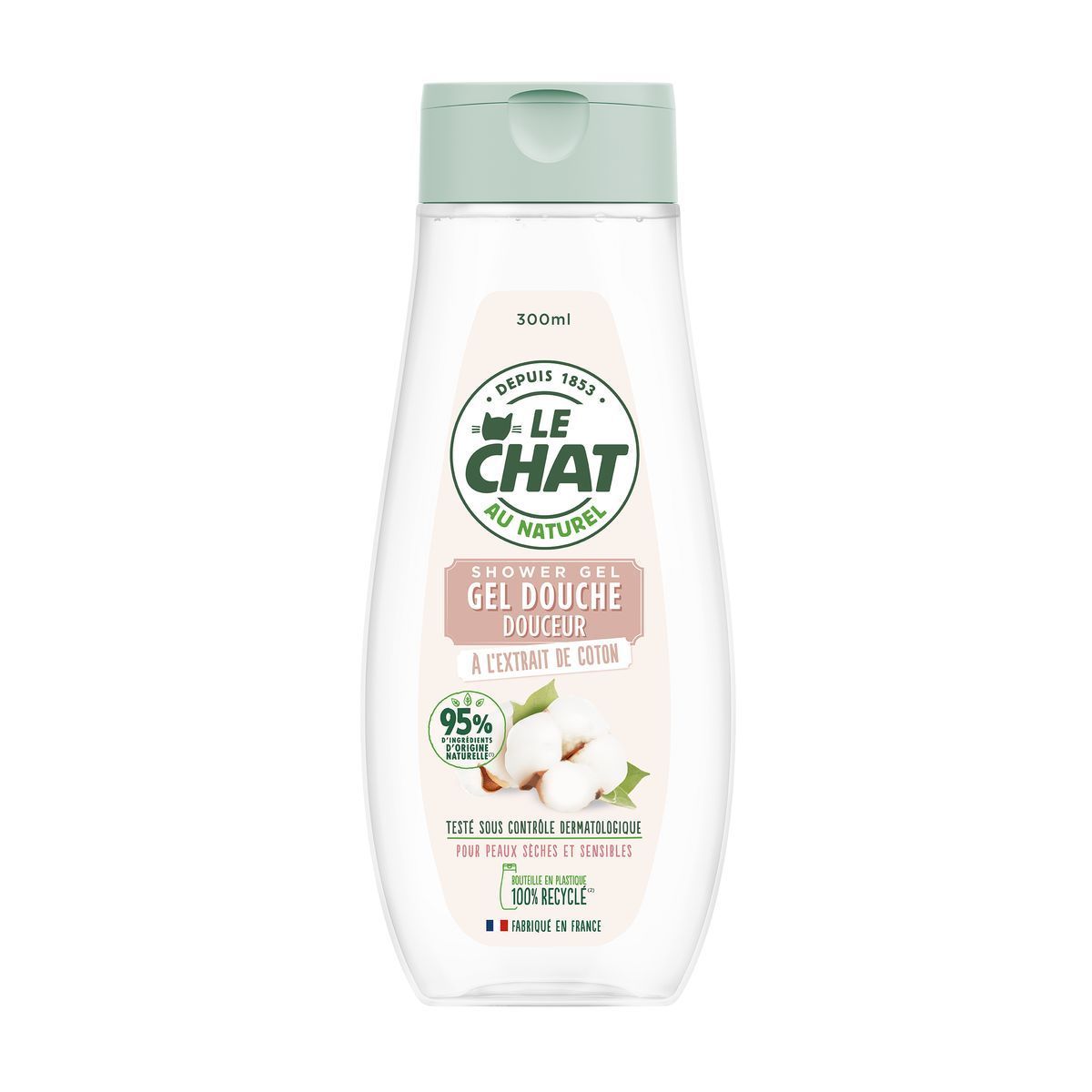 GEL DOUCHE LE CHAT PARFUM COTON