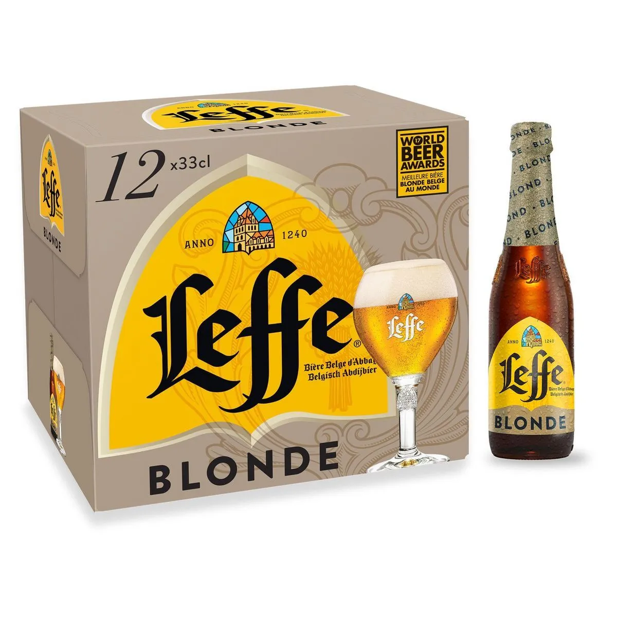 bière blonde leffe